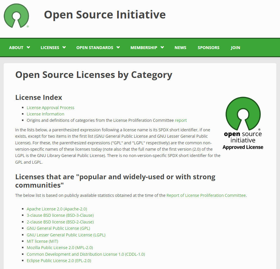 open source initiative