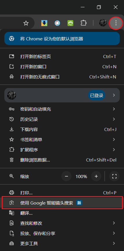 Search with Google Lens