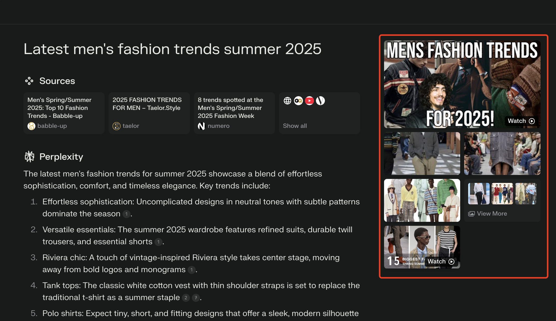 Multimedia Search and Generation Functions